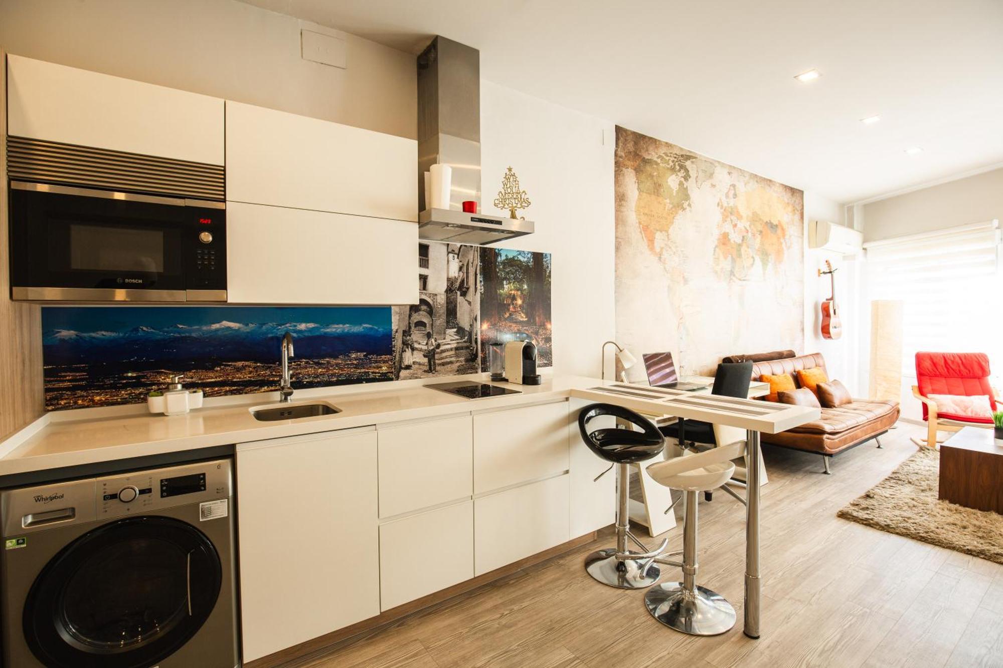 Granada Center Modern Loft Leilighet Eksteriør bilde